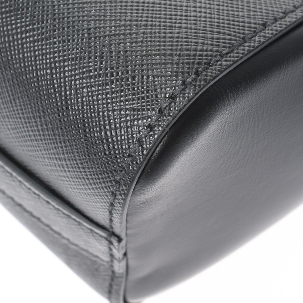 Prada Gold Hardware Saffiano Handbag Black - Picture 5 of 10